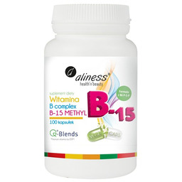 Aliness, Witamina B15, Methyl, Suplement diety, 100 kaps.