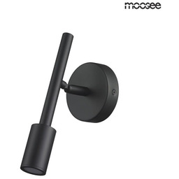 MOOSEE lampa ścienna PRISMA czarna
