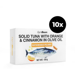 GymBeam Tuńczyk w oliwie z oliwek z pomarańczą