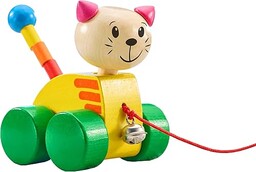 Selecta 62035 Kotka Tinka, zabawka do ciągnięcia,