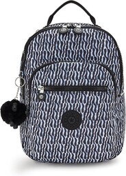 Kipling Seoul S Mały Plecak, Holiday Waves (Niebieski)