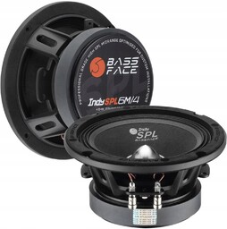 Głośniki samochodowe średniotonowe Bassface SPL6M/4 165mm RMS150 Wat