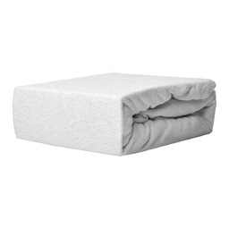 Prześcieradło Frotte Bez Gumki 001_D Biały 160x200