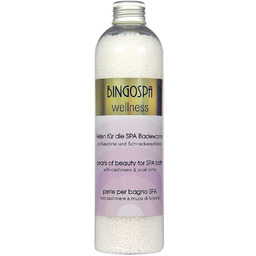 Perełki do kąpieli z kaszmirem i śluzem ze