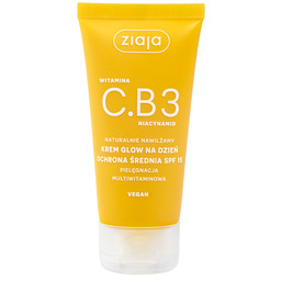 Ziaja Witamina C.B3 Niacynamid Naturalnie Nawilżamy, krem glow