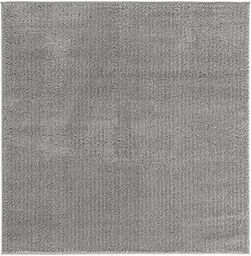 benuta ESSENTIALS dywan, poliester, szary, 160 x 160