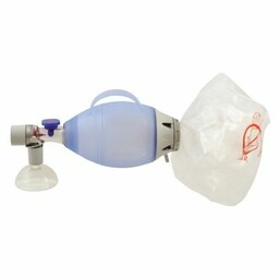 Resuscytator Silikonowy Ambu Oval dla dzieci z maską