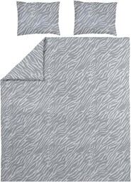 Pościel Meyco Home Zebra na łóżko podwójne (bawełna,