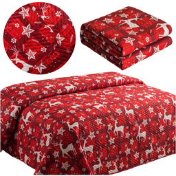 Narzuta 170 x 210 Tłoczona Świąteczna Levent 3231