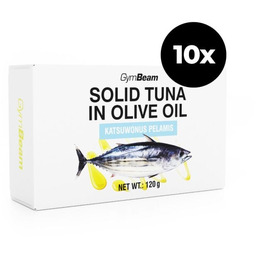 GymBeam Tuńczyk w oliwie z oliwek 10 x