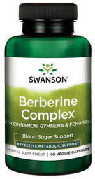SWANSON Berberine Complex 90vegcaps