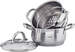 BERGNER GOURMET - PASTA POTS STAINLESS STEEL WITH