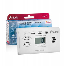 Czujnik Tlenku Węgla Czadu Kidde K7DCO LCD