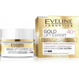EVELINE Gold Lift Expert 40+ Luksusowy ujędrniający krem-serum