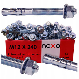 Kotwa Stalowa Ekspresowa Wbijana Do Betonu M12x240 25