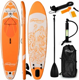 POMARAŃCZOWA DESKA SUP 305 CM STAND UP PADDLE