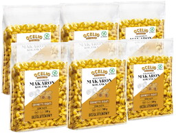 Ocelio Makaron Bezglutenowy Kolanka Cornetti 500g (ZESTAW 6
