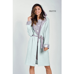 Szlafrok Brigitte 3211 Miętowy Frotte