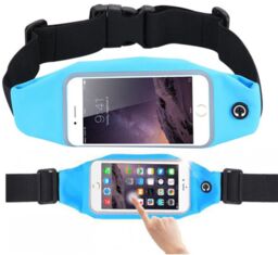 Saszetka sportowa nerka na telefon do biegania wodoodporna