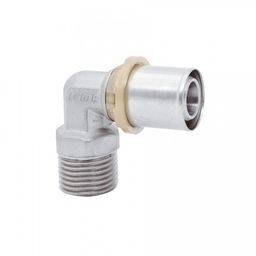 Kolano nakrętne 20x2,0 - 3/4'' GZ Złączka zaprasowywana,