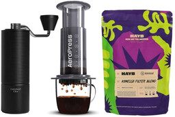 ZESTAW - AeroPress + Kawa ziarnista HAYB Konesso