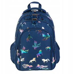 Plecak Czterokomorowy Jednorożce St.majewski