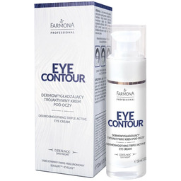 Farmona Professional New Eye Contour, Dermowygładzający trójaktywny krem