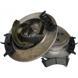 Tylne tarcze klocki szczęki hamulcowe Ford Windstar