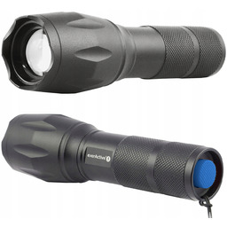 Latarka ręczna Led klasyczna na baterie akum. IPX4