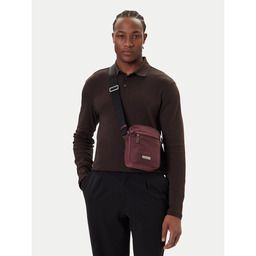 Saszetka Calvin Klein Sleek Reporter LV04D3180G Bordowy