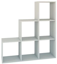 Regał do salonu, pokoju, schodkowy, step, 115x30x115 cm,