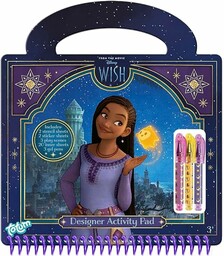 WISH Designer Book: kolorowanka Disneya i kreatywna książka