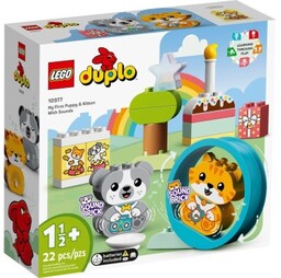 Lego DUPLO 10977 Mój pierwszy szczeniak i kotek