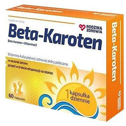 Rodzina Zdrowia Beta-Karoten, 60 kapsułek