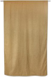Mendola Home Textiles Firanka, brązowa, 140 x 245