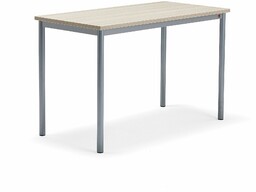 Stół SONITUS PLUS, 1200x600x760 mm, laminat HPL jesion,