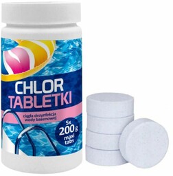 Chlor Tabletki Long Gamix 1kg 200g