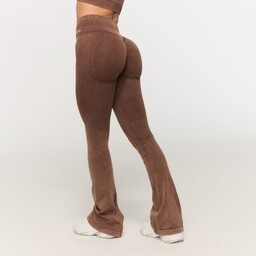 GymBeam Damskie spodnie bezszwowe Fierce Brown