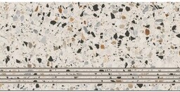 Gres szkliwiony stopnica FLAKE MULTICOLOR lappato 29,8x59,8 gat.