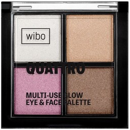WIBO Quattro Multi-Use Glow Eyeshadow Palette paleta cieni