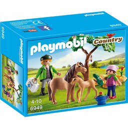 Zestaw Playmobil Country 6949 Kucyk mama ze źrebakiem