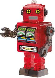 Crystal Puzzle Robot czerwony [PUZZLE]