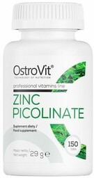 OstroVit Cynk Zinc Picolinate 150 tabletek