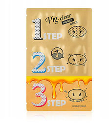 Holika Holika Pig-Clear Honey Gold 3- Step Kit