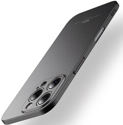 MSVII Etui Matte do iPhone 16 Pro, czarne