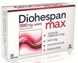 Diohespan Max 1000 mg, 60 Tabletek