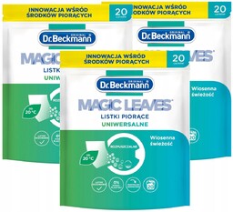 Dr. Beckmann MAGIC Chusteczki Listki Piorące do Prania