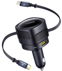 Baseus USB-C USB 90W + kabel USB-C Lightning