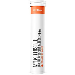 GymBeam Ostropest plamisty w tabletkach musujących 20 tab