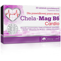 OLIMP CHELA-MAG B6 CARDIO - 30 tabletek Wspomaga
